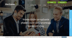 Desktop Screenshot of meritoros.pl